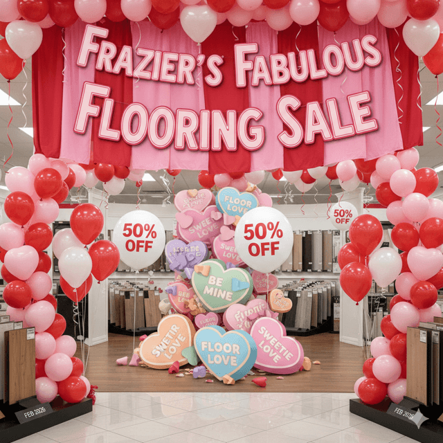 Frazier's Fabulous Flooring Sale