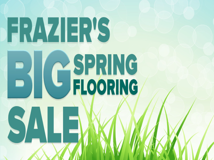 Frazier's Big Spring Flooring Sale